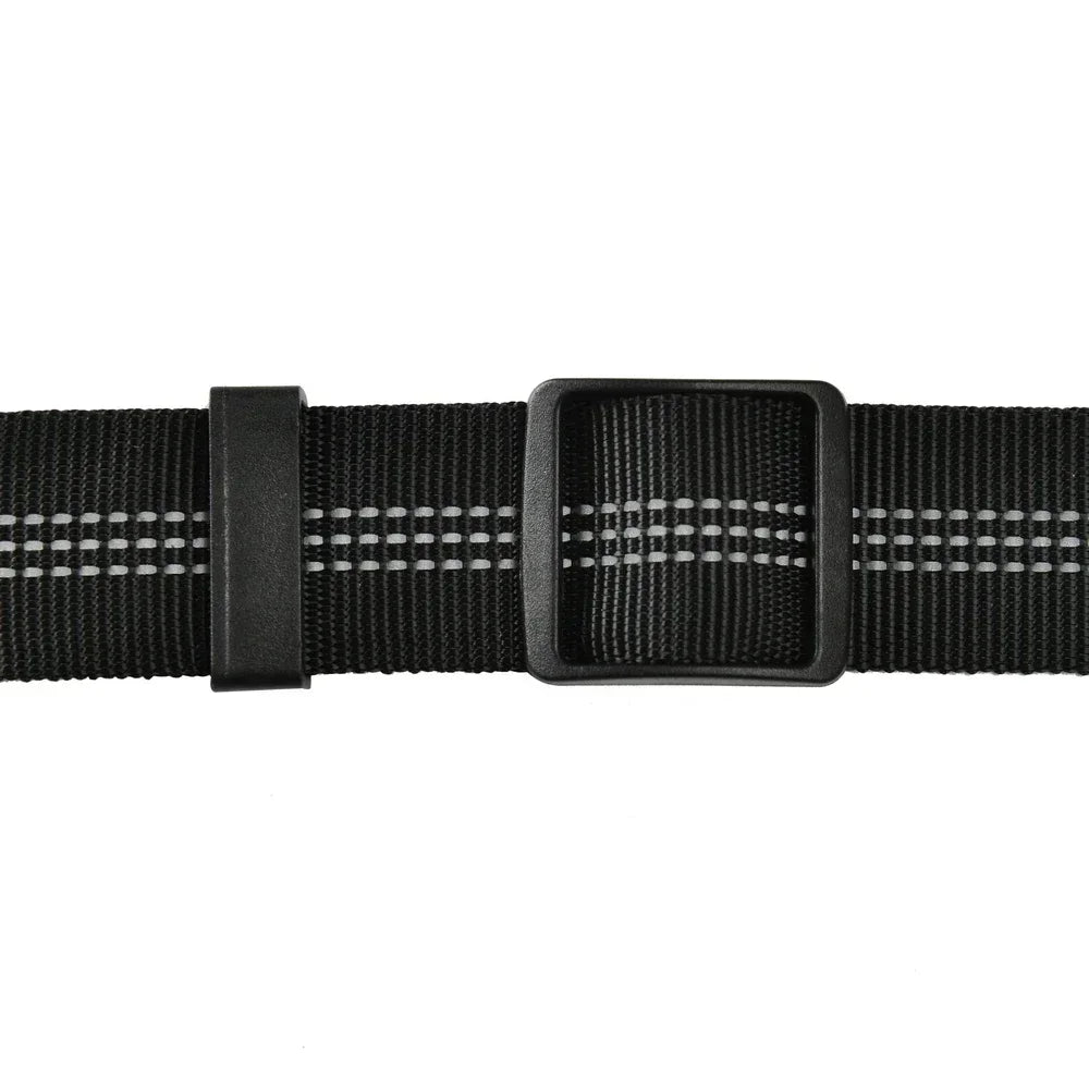 Adjustable Dog Seat Belt - Reflective Nylon Safety Lead for Car Travel, Elastic Puppy Harness for Small/Large Dogs