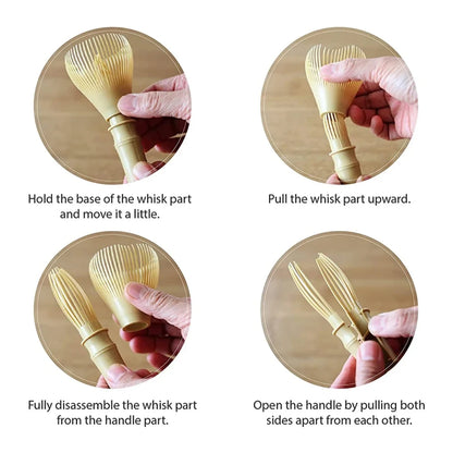 Matcha Green Tea Brushes Traditional Matcha Whisk Reusable Resin Matcha Whisk Chasen Dishwasher Safe Matcha Stirrer