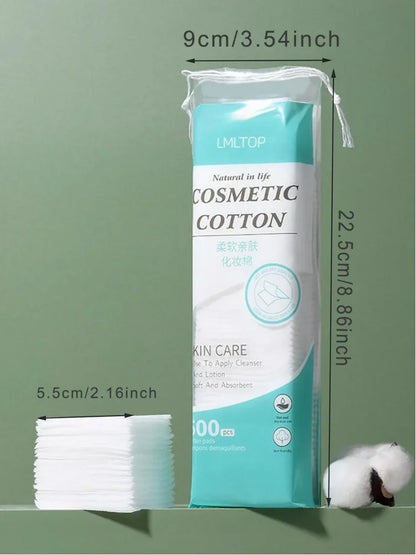 Disposable makeup cotton Soft makeup remover cotton Facial wet wipes Cleaning cotton, toner Cleansing paper Makeup cotton