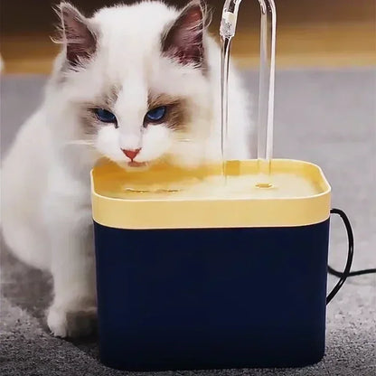 15L Ultra Quiet USB Pet Fountain with Built in Filter for Cats Dogs Auto Fill Water Dispenser Noise Free Hydration Bowl