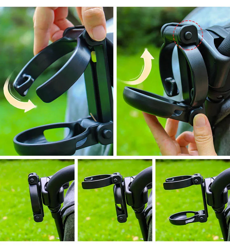 Baby stroller accessories baby bottles rack for baby cup holder trolley child car bicycle quick release water bottle holder