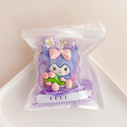 Joytop Sanrio 5Pcs Set Cable Protector for Huawei 35W/40W/66W/88W/100W Fast Charger Case Phone Wire Cord Organizers Winder