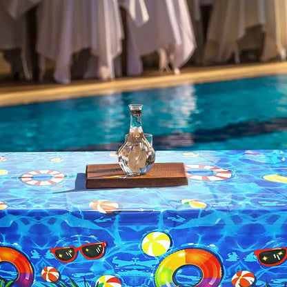 Beach Summer Pool Party Hawaiian luau Party Water Swimming Holiday Vacation Flamingo Party Supplies Birthday Party Decoration