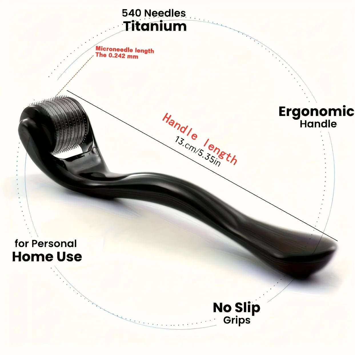 Men Beard Growth Roller Kit Men's Beard growth Nourishing Anti Hair Loss With Beard Roller Microneedle roller Hair growth