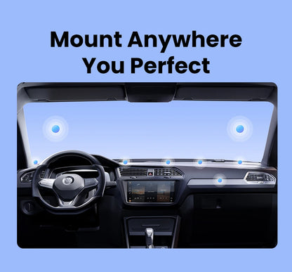 UGREEN Magnetic Car Phone Holder Dashboard 360° Rotatable & Detachable Car Mount For Magsafe iPhone 16 15 Pro Samsumg S25 Xiaomi