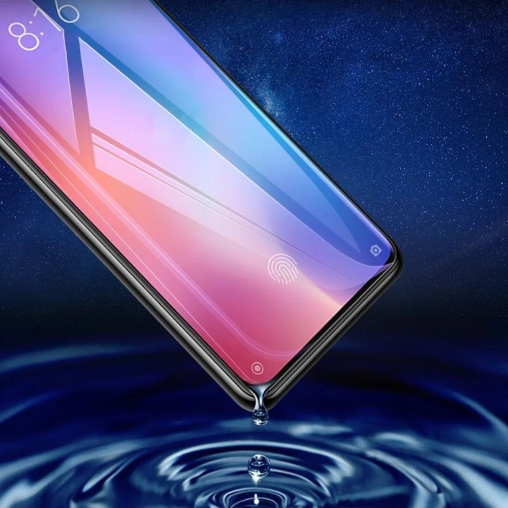 NNBILI 2Pcs Anti Blue Light Screen Protector Purple Tempered Glass Suitable For Iphone 11 12 13 14 15 16 Pro Max 16E 12 13 Mini