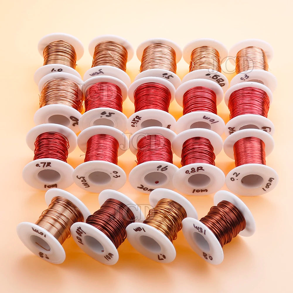 copper lacquer wire 0.2mm -1.0mm Cable Copper Wire Magnet Wire Enameled Copper Winding Wire Coil Copper Wire