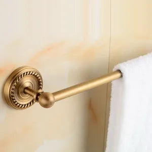 . Solid Brass Bathroom Accessories Set,Robe hook,Paper Holder,Towel Bar,Soap Basket,Bathroom Fitting Sets