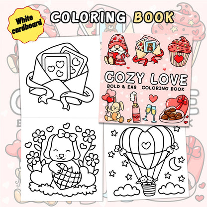 Educational Stress-Relief Coloring Book: Suitable for teenagers to inspire creativity, and a coloring book about daily items.