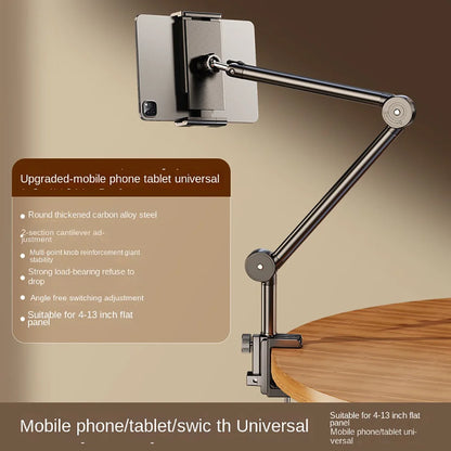 Tablet Holder for Bed Desk IPad Stand with Flexible Metal Arm Rods Tablet Stand For 4-13 inch Android Tablet Xiaomi Poco Bracket
