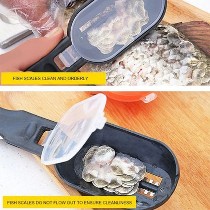 Fish Scale Remover Brush Fishing Scaler Tool Kitchen Cleaning Accessory Fish Skin Scraper Planner Knife for Easy Cooking
