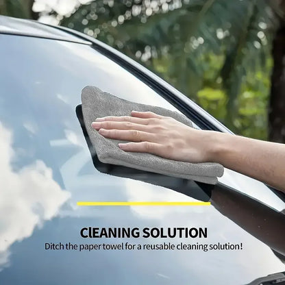 Thicken Microfiber Cleaning Cloths Lint Free Microfiber Cleaning Towel Cloths Reusable Cleaning Towels Absorbent for Car Window