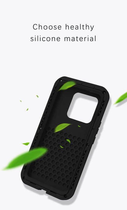 Love Mei Phone Case for Xiaomi 15 14 13 Pro 11 Silicone Military Grade Metal Protective Case Shock Proof Dust Proof Cover