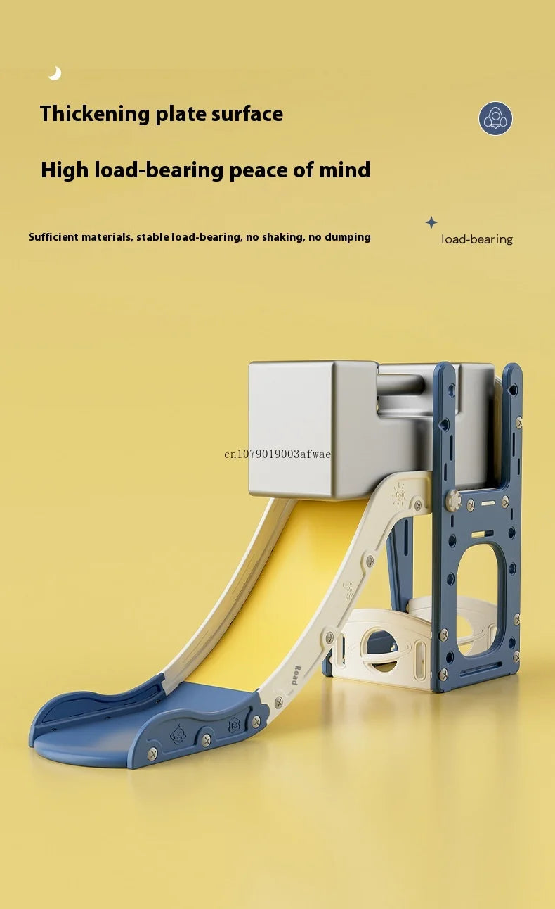 Children's Slide Outdoor Indoor Domestic Baby Sports Three-in-one Slide Swing Family Multifunction Amusement Park Toys Slide