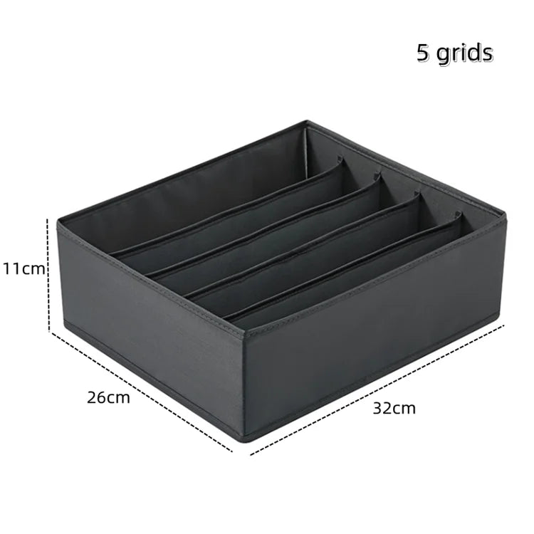Organizer For Underwear Socks Bra Pants Scarf Tie Storage Box Jeans Clothing Organization Dividers For Drawers Clothes Organizer