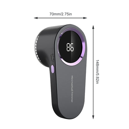 Electric Lint Remover Rechargeable Pellet Fabric Shaver LED Display Fluff Remover Portable Hair Balls Fuzz Removers For Clothe