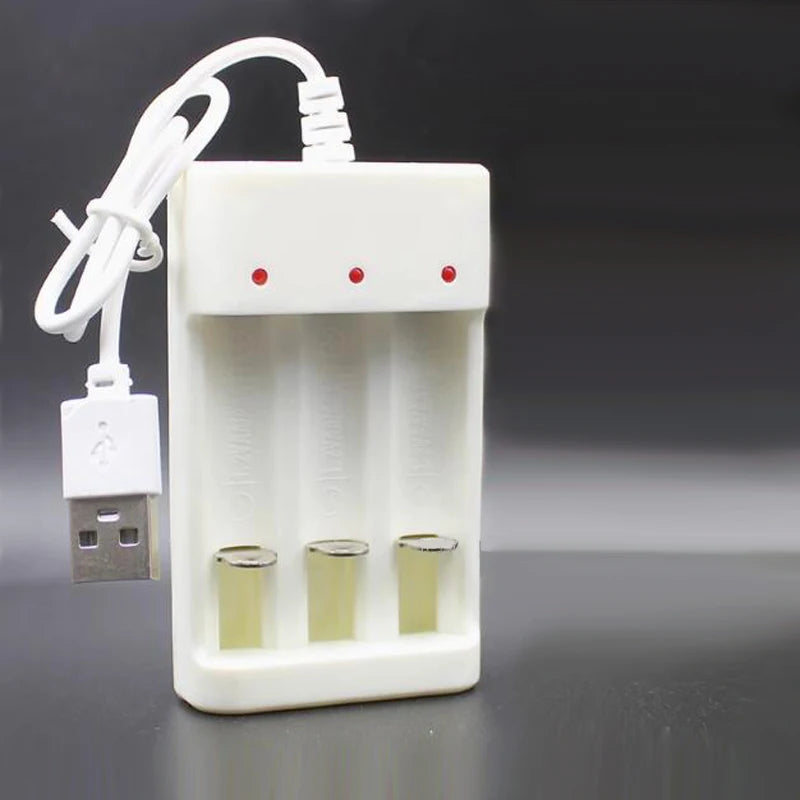 AAA/7 rechargeable battery charger 1.2V universal USB charging box AA/5 battery 14500 lithium battery charger