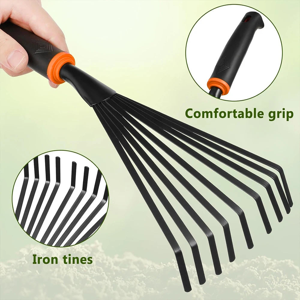 Garden Tools Gardening Planting Tool Small Shovel Digging Planting Flowers Weeds Household Agriculture Rake Shovel