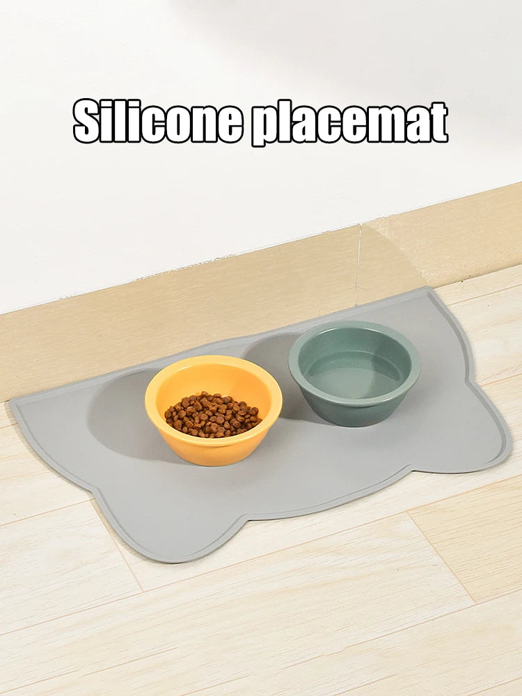 1PC Pet Placemats Are Waterproof And Non-slip To Prevent Food And Water Spills And Easy To Clean For Dogs And Cats