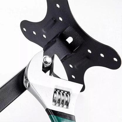 TV Monitor TV Mounts LCD LED Monitor Wall Mount Bracket Adjustable TV Screen Holder TV Frame Support For 10-27 Inches TV