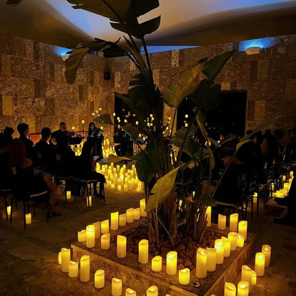 LED Electronic Candles AAA Battery Models Suitable For Couples Candlelight Dinner Romantic Lighting Decorative Lamp