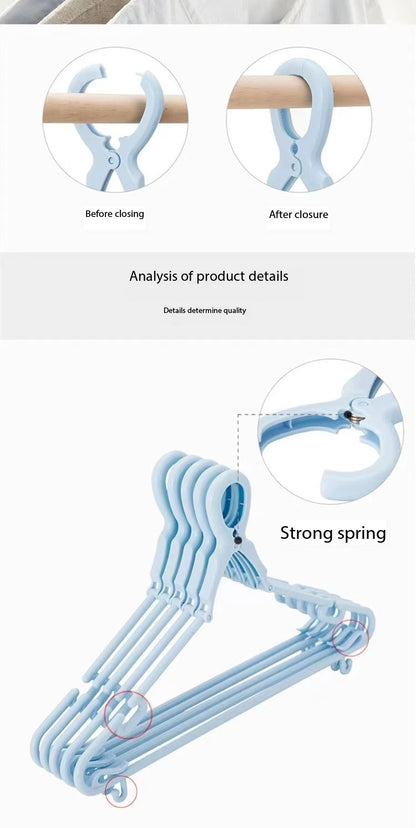 Super sized seller uses multifunctional windproof drying racks with thickened thickness (2pcs)