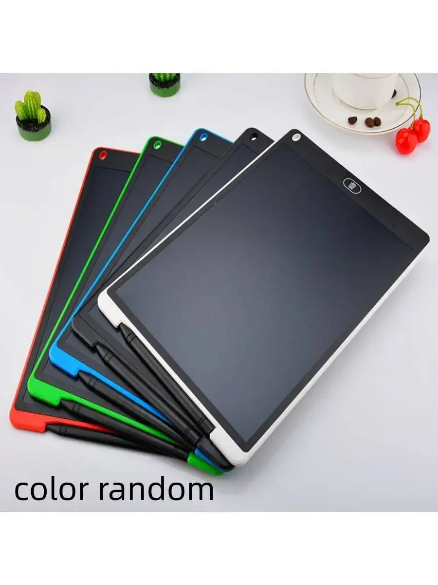 12Inch LCD Drawing Tablet Portable Digital Pad Writing Notepad Electronic Graphic Board Notes Reminder with Stylus Pen