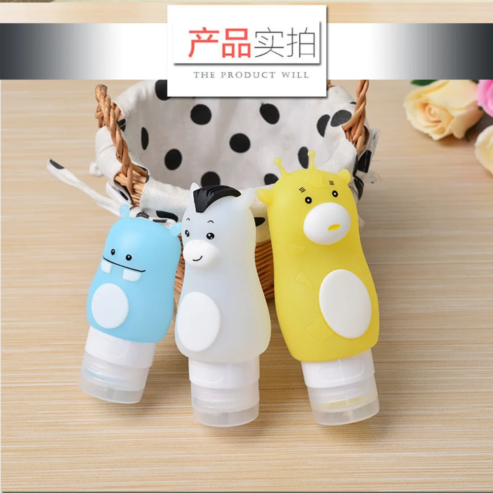 Portable Travel Bottles Leak-Proof Refillable Container Bottles Travel Refillable Kit Portable Empty Travel Bottles For Luggage