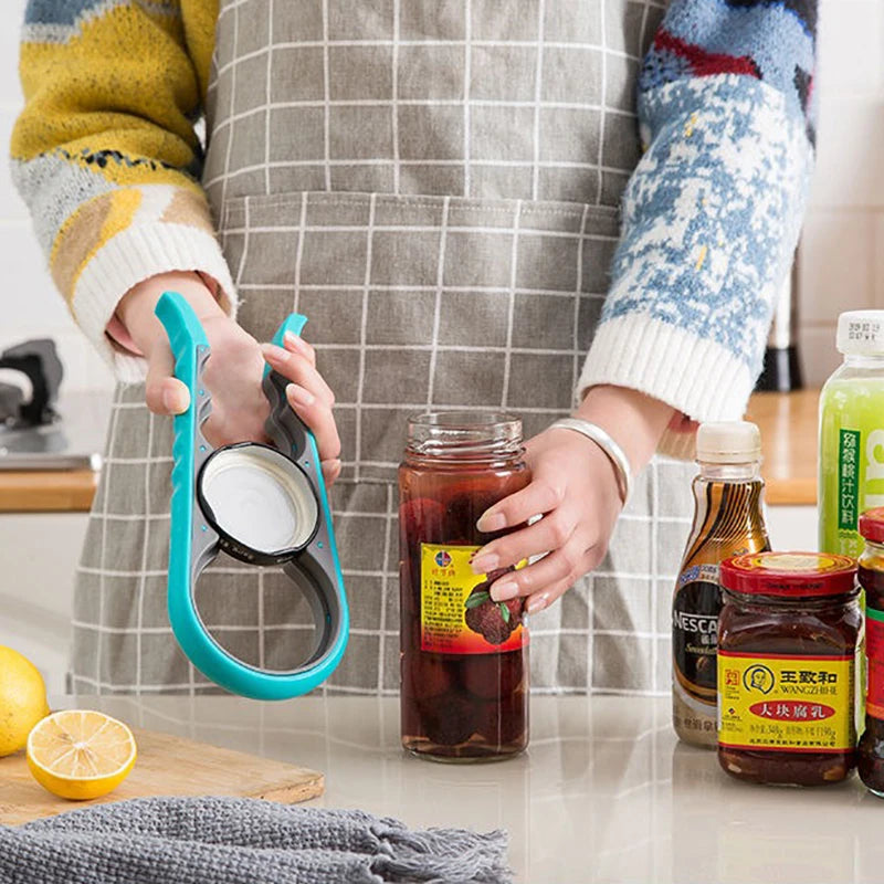 Bottle Cap Opener Open Bottle Covers Universal  Kitchen Jars Opener Effortless Jar Opener Open Jars and Lids