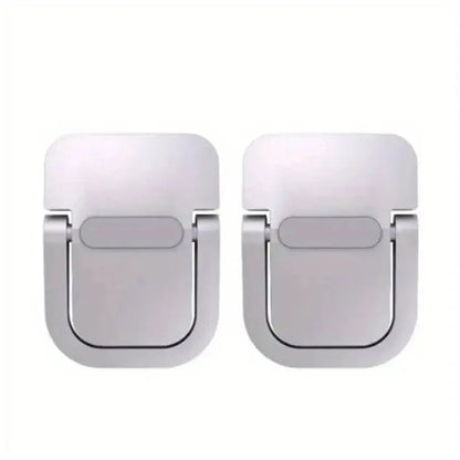 2pcs/Set Laptop Stand for Computer Keyboard Stand Riser Aluminum Mini Portable Laptop Stands for Notebook