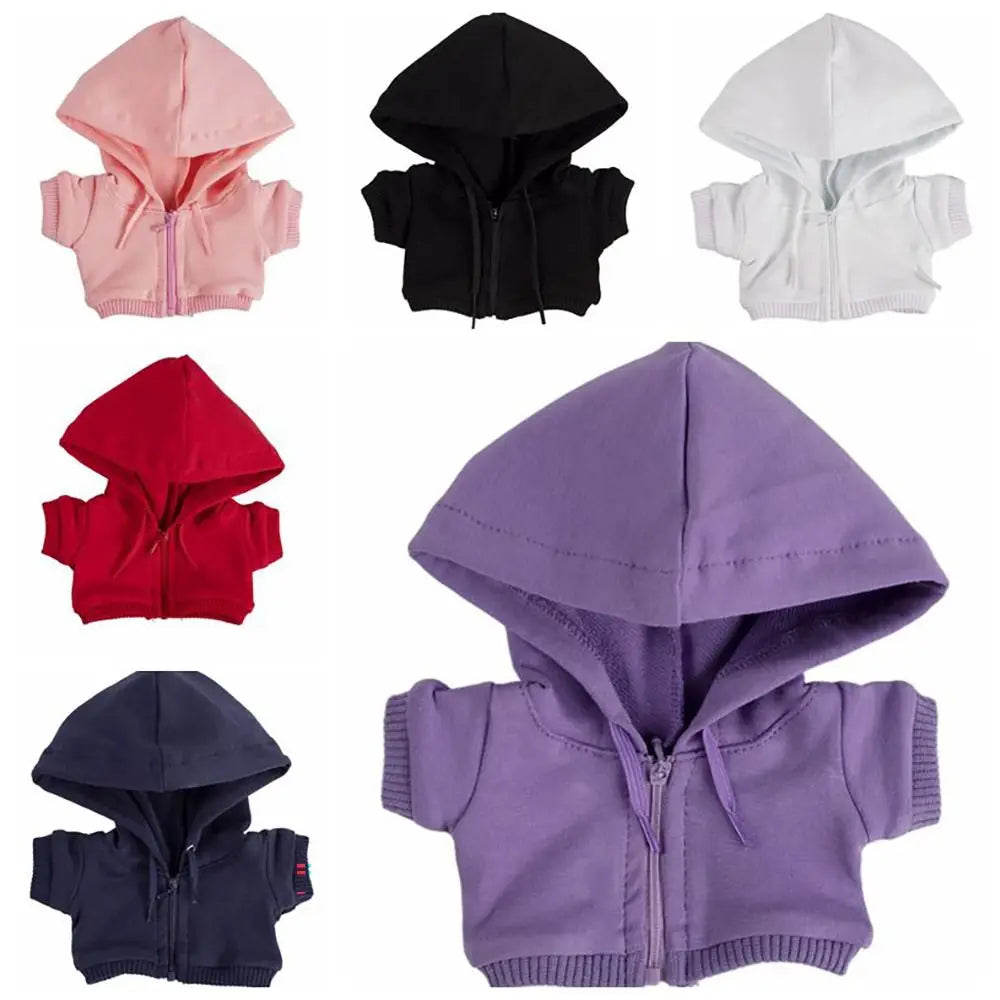 New 20cm Cotton Doll Cloth Fashion Multistyles Hoodie Clothes Cute Mini High Quality Casual Wears Clothes Accessories