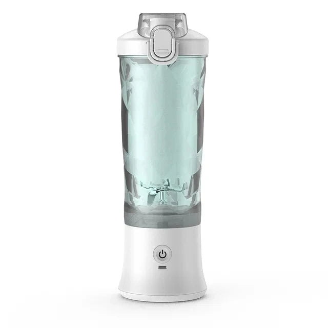 Portable Blender Juicer Multifunctional Usb Charging 600ml Electric Juicer Machine Fresh Fruit Juice Blender Smoothie Cup Bottle