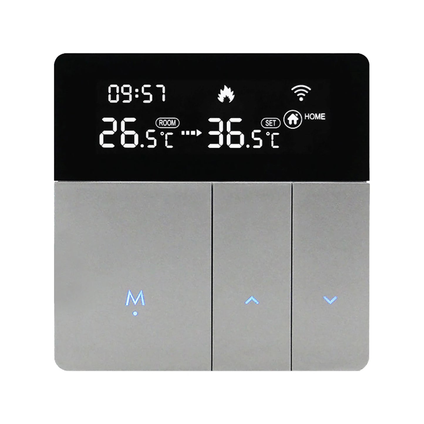 WIFI Smart Thermostat with LCD Display Smart Heating Thermostat APP & Voice Control Indoor Constant Temperature Controller