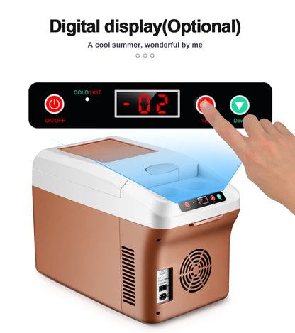 Ice box Mini Fridge 220V 12V 24V Portable Electric Cooler Refrigerator For Camping Home Truck Beach Vehicle Mini Fridge Cool car