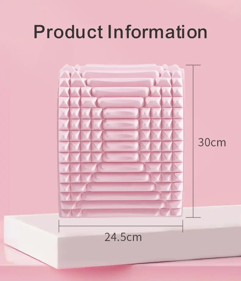 Neck & Back Stretcher Back Neck Cracker for Lower Back Pain Relief Refresh Back Stretcher Waist Relaxation Yoga Stretcher