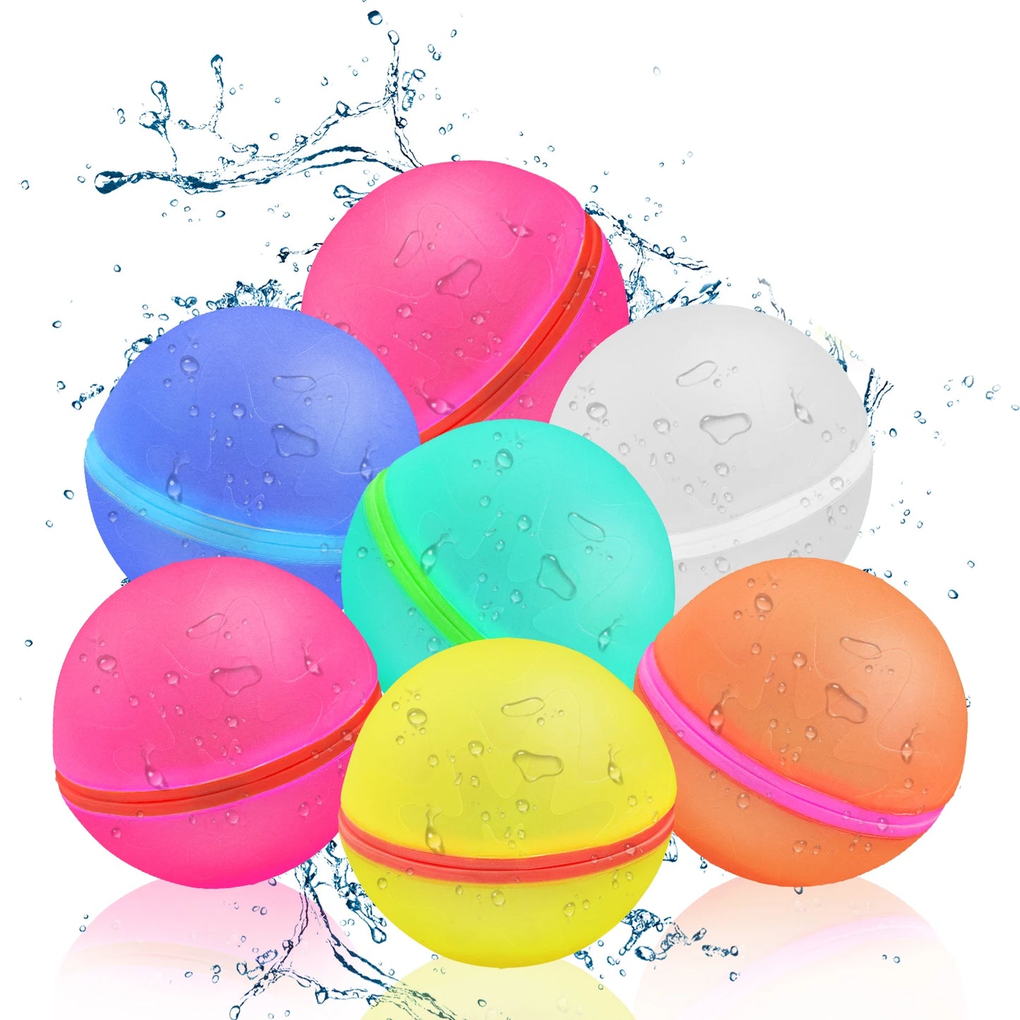 Summer water toys, outdoor water fights, water polo, multi-color, multiplayer interaction, beach, seaside Color Random