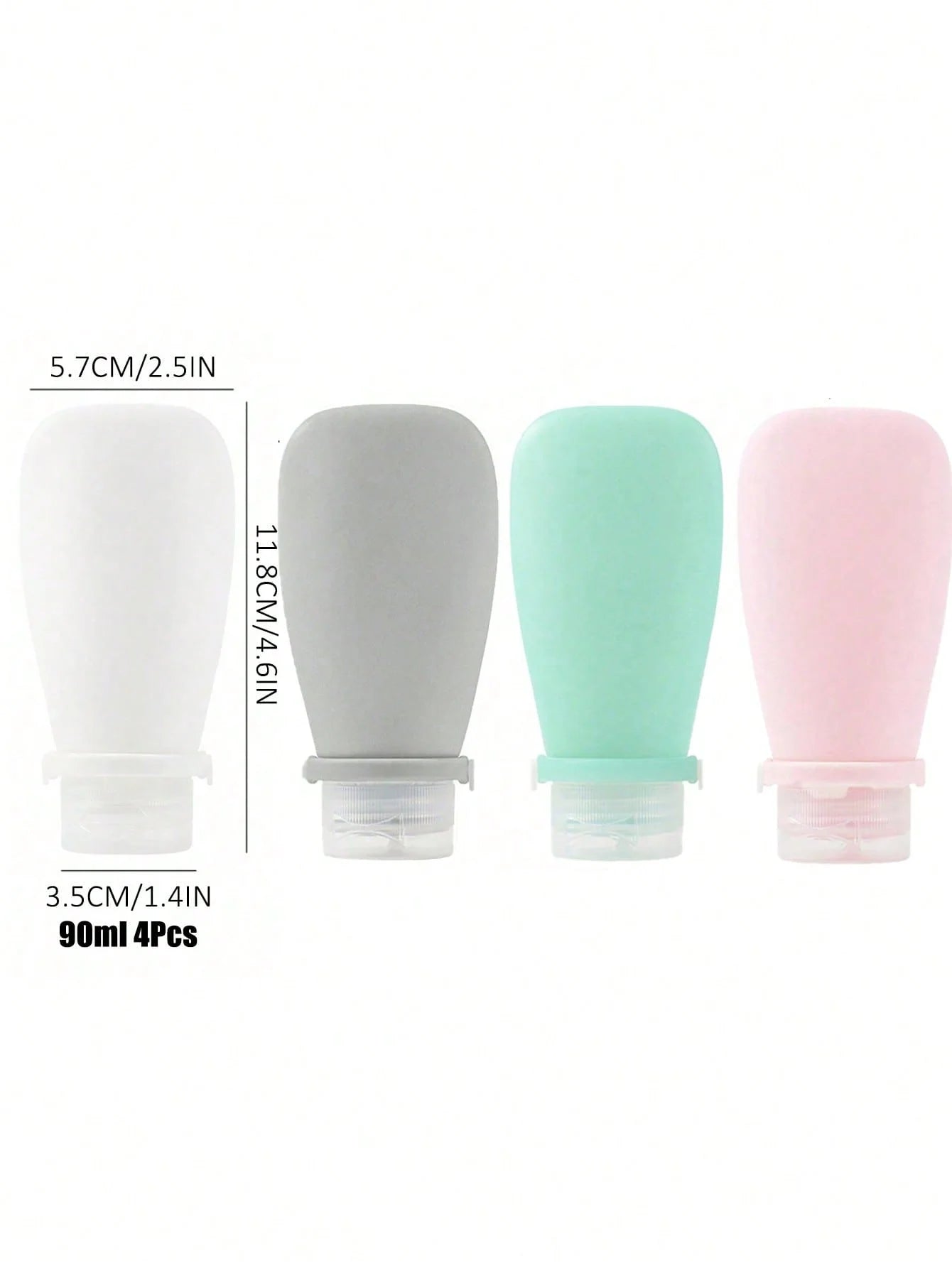 14pcs Travel Bottles Kit Leak Proof Travel Containers for Toiletries with Bag Portable Refillable Containers for Toiletries Sham