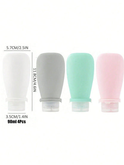 14pcs Travel Bottles Kit Leak Proof Travel Containers for Toiletries with Bag Portable Refillable Containers for Toiletries Sham