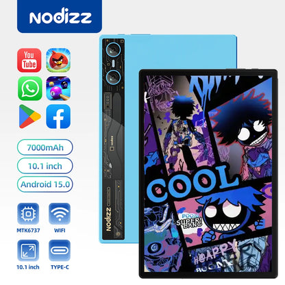 New Tablet Computer 10.1 inches Android 15 (RAM12GB+ROM512GB) HD Dual Card Tablet Computer Learning Office Entertainment Tablet