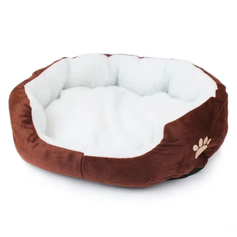 Dog Bed Cat Bed Pet Beds with Thickened PP Cotton Dog Cave Bed and SofaSuitable for Small Puppy Cat Bed