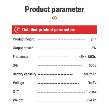 S12 Wireless Bluetooth Speakers Powerful Portable Sound Box Subwoofer Car Audio Bass MP3 Player Sound System LED Lights