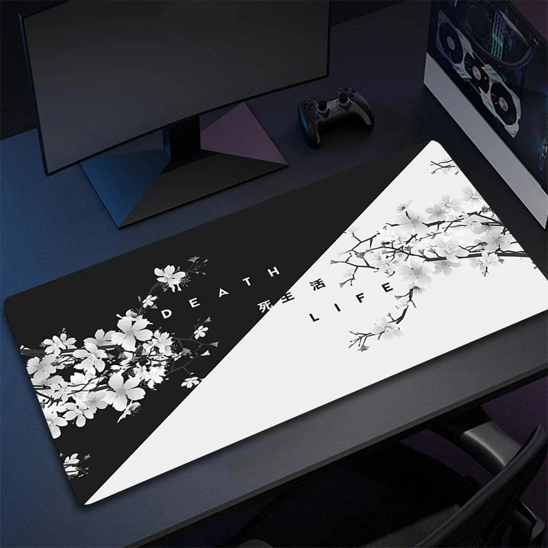 Mousepad Japan Art Great Waves Rubber Mouse Pad Lock Edge Playmat Non-Slip Office Computer Mice Pads Table Gaming Accessories