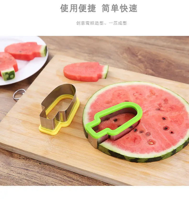 Slicer Watermelon Ice Melon Cutter Kitchen summer cool Gadgets Mold Fruit Knife curious Gadget Accessories Useful for Things