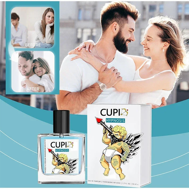 Romantic Perfume Fee Lomont Perfume Men Attract Women Cupid Long Lasting Cologne Flirtatious Perfume Dating Body Spray