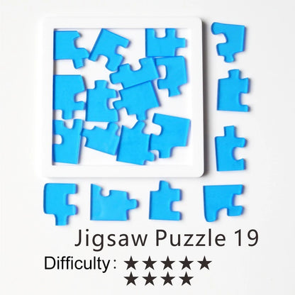 Difficult Puzzles Challenge Impossible Brain Burning Puzzles Adult Kid Fun Brainteasing Geometrical Shape Puzzle Game Toy