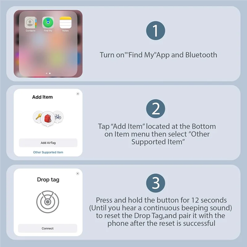 A23F-2 Pack Smart Tag Trackers For Airtag Find My For Pets Wallet Backpack Suitcase Bags Dogs Cat Luggage