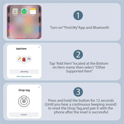 A23F-2 Pack Smart Tag Trackers For Airtag Find My For Pets Wallet Backpack Suitcase Bags Dogs Cat Luggage