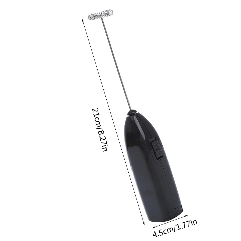 Milk Frother Handheld Mixer Electric Coffee Foamer Egg Beater Cappuccino Stirrer Mini Portable Blenders Home Kitchen Whisk Tool
