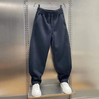 Outdoor Joggers Sweatpants Solid Color Casual Trousers High Quality Cotton Men's Brand Pants