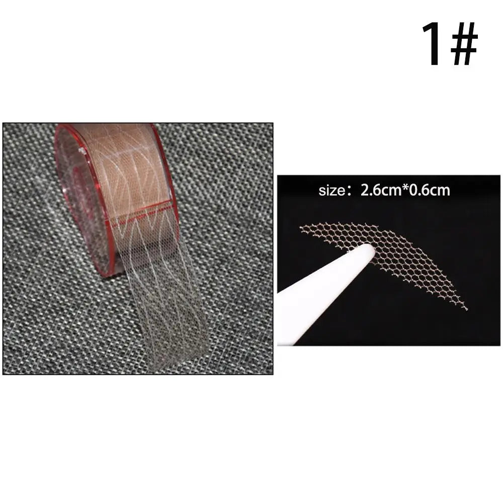 Ultra Invisible Eyelid sticker Lace Fiber Eyelid Lifting Tape Natural Waterproof Sweatproof Big eyes Eyelid sticker